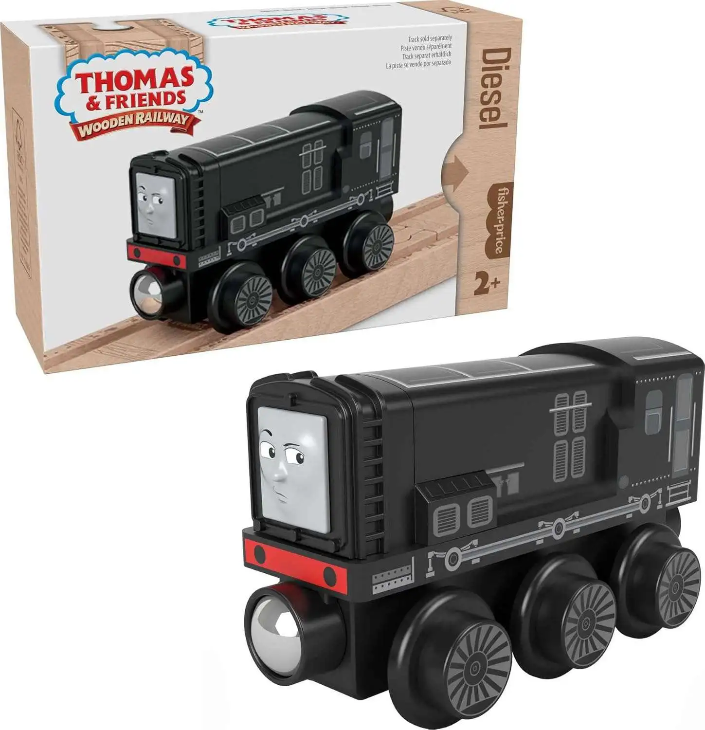 Fisher Price Thomas & Friends Wooden Railway Diesel Train Figure