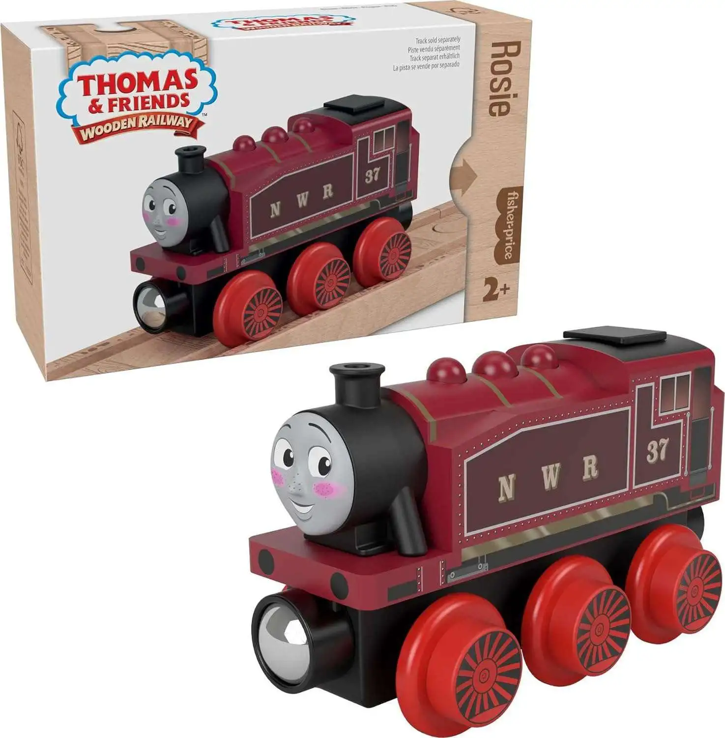 Fisher Price Thomas & Friends Wooden Railway Rosie Train Figure