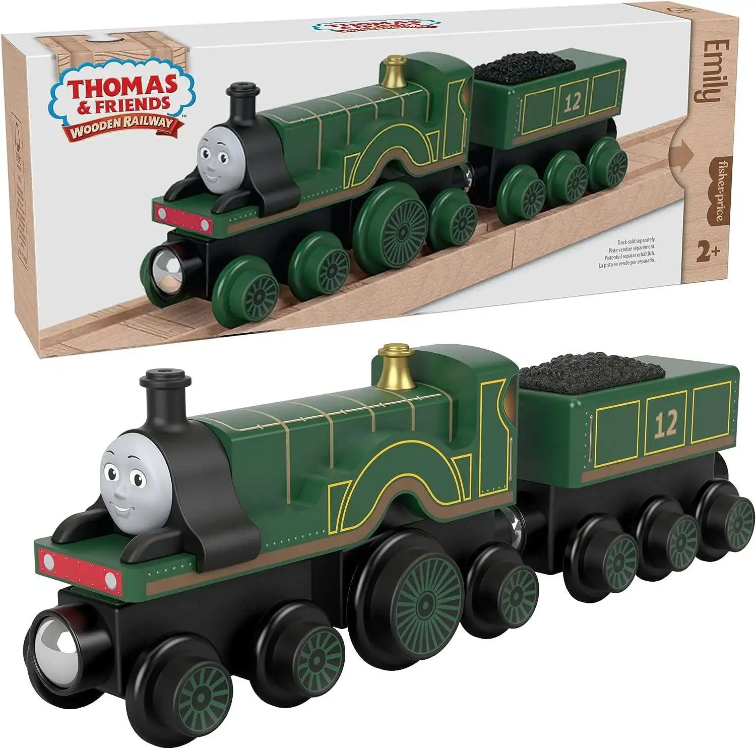 Fisher Price Thomas & Friends Wooden Railway Emily Train Figure