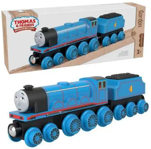 Fisher Price Thomas & Friends Wooden Railway Gordon Train Figure (Pre-Order ships February)