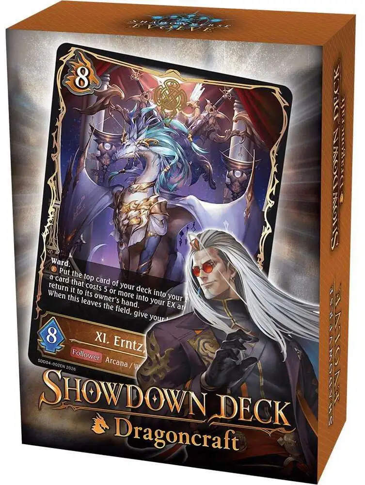 Shadowverse Evolve Trading Card Game New World Genesis Dragoncraft