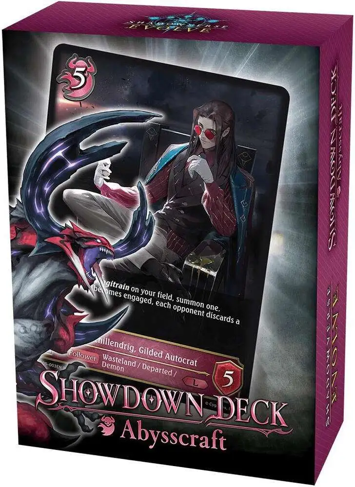 Shadowverse Evolve Trading Card Game New World Genesis Abysscraft