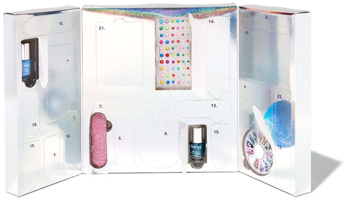 Claires 24 Days of Nails Exclusive Advent Calendar ToyWiz