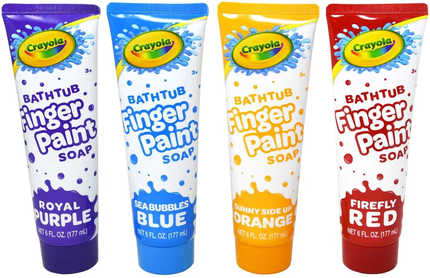 Crayola Bathtub Fingerpaint Soap 4-Pack
