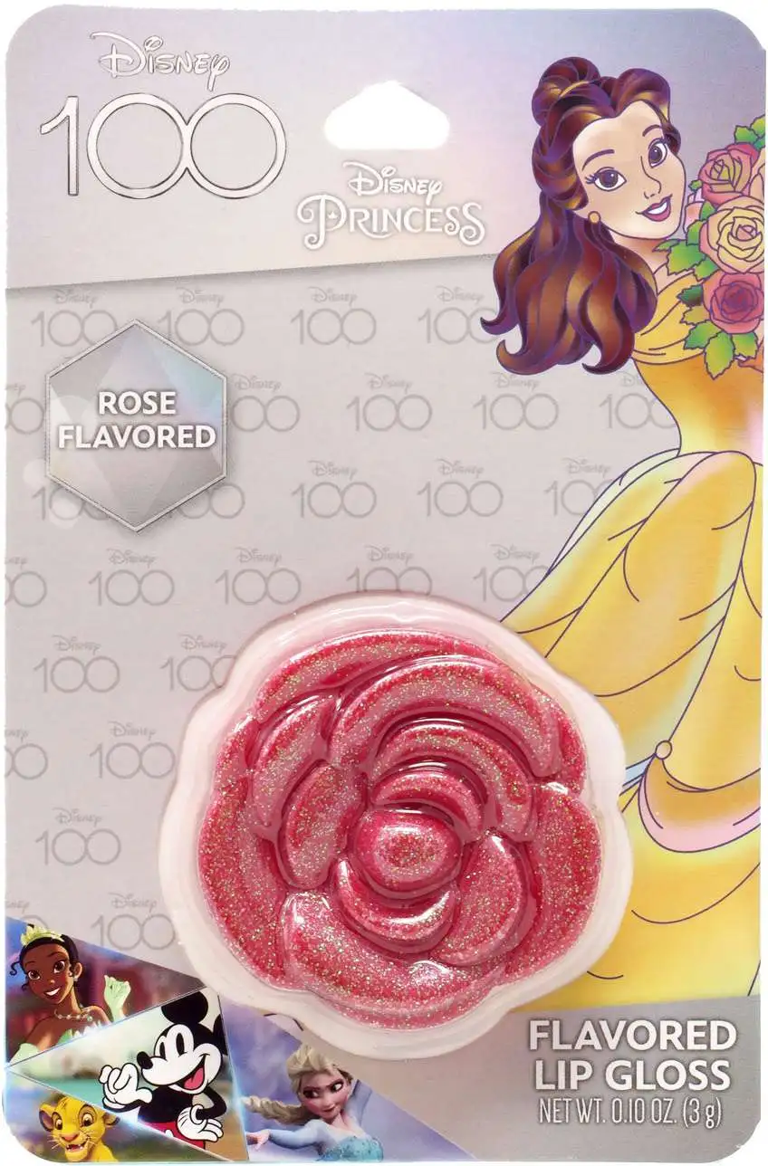 Beauty and the Beast Disney 100 Rose .1oz Flavored Lip Gloss