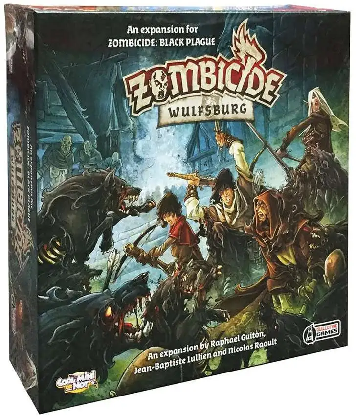 Zombicide Black Plague Wulfsburg Board Game Expansion Guillotine Games ...