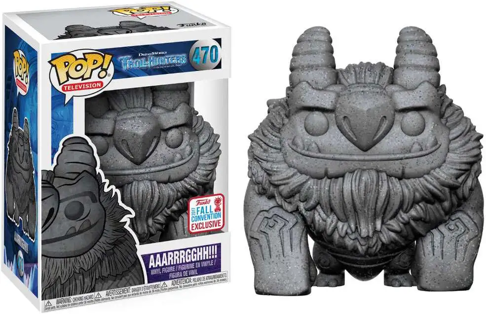 Funko Trollhunters Tales of Arcadia POP! Television AAARRRGGHH!!! Exclusive Vinyl Figure #470 [Stone Version]