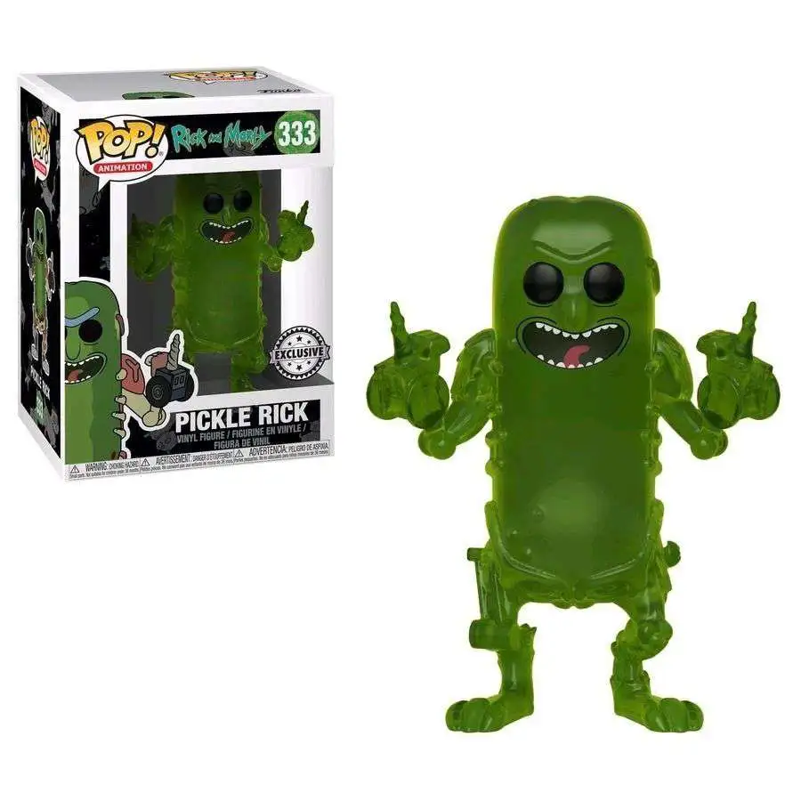 Funko Animation Rick and Morty Pickle Rick PX Previews Exclusive #350 No arms 