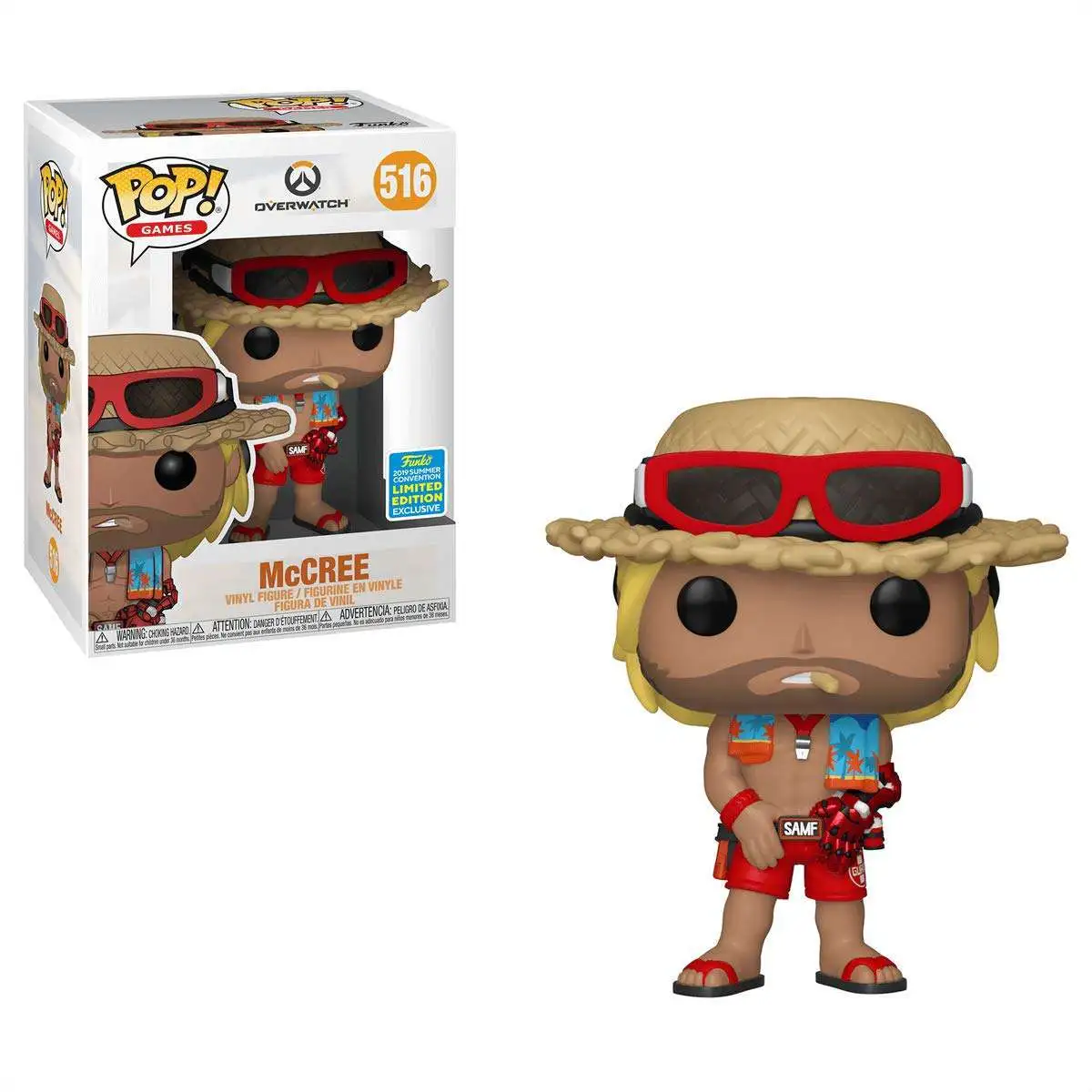Funko Pop Overwatch Mccree Only Game Shop Exclusive 182 