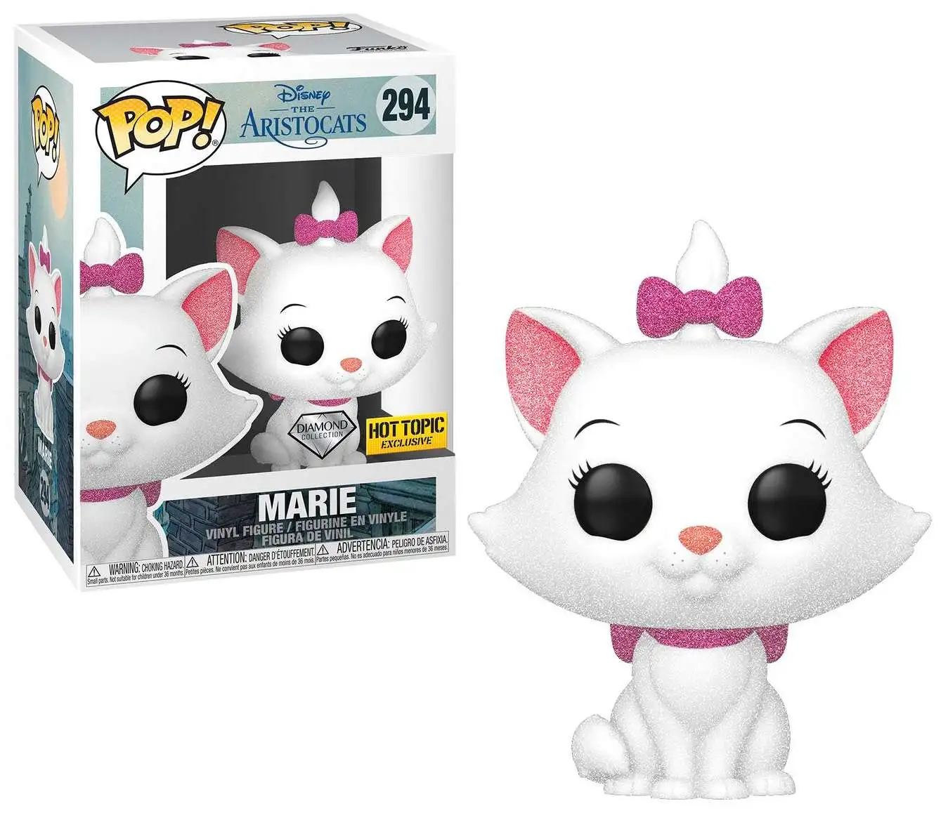 Funko Aristocats POP! Disney Marie Exclusive Vinyl Figure #294 [Diamond Collection]