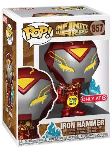 Funko Infinity Warps POP! Marvel Iron Hammer Exclusive Vinyl Figure #857 [Glow-in-the-Dark]
