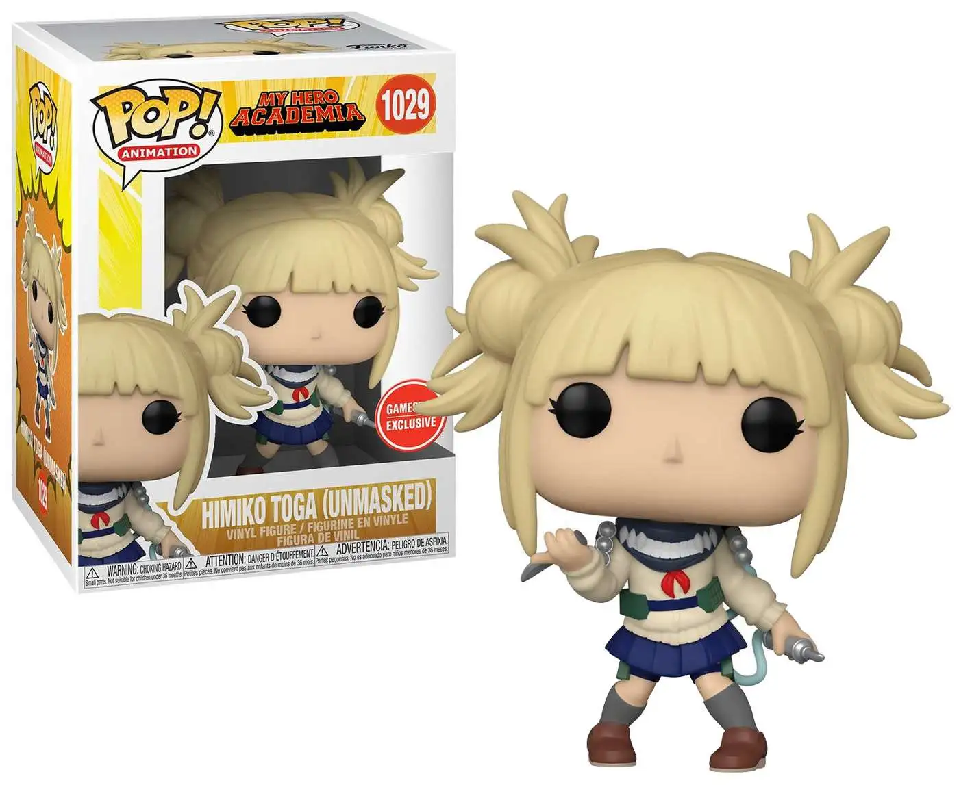 Funko Pocket POP My Hero Academia Himiko Toga keychain Multicolor