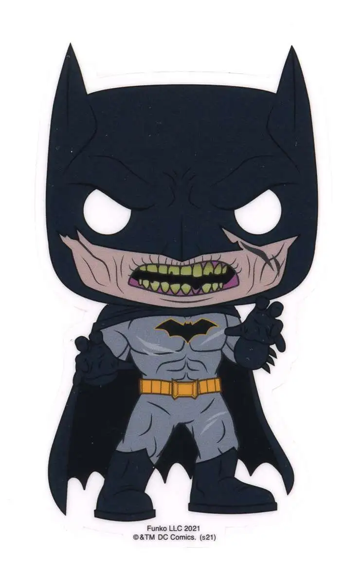 Funko DCeased Batman Exclusive 3-Inch Sticker