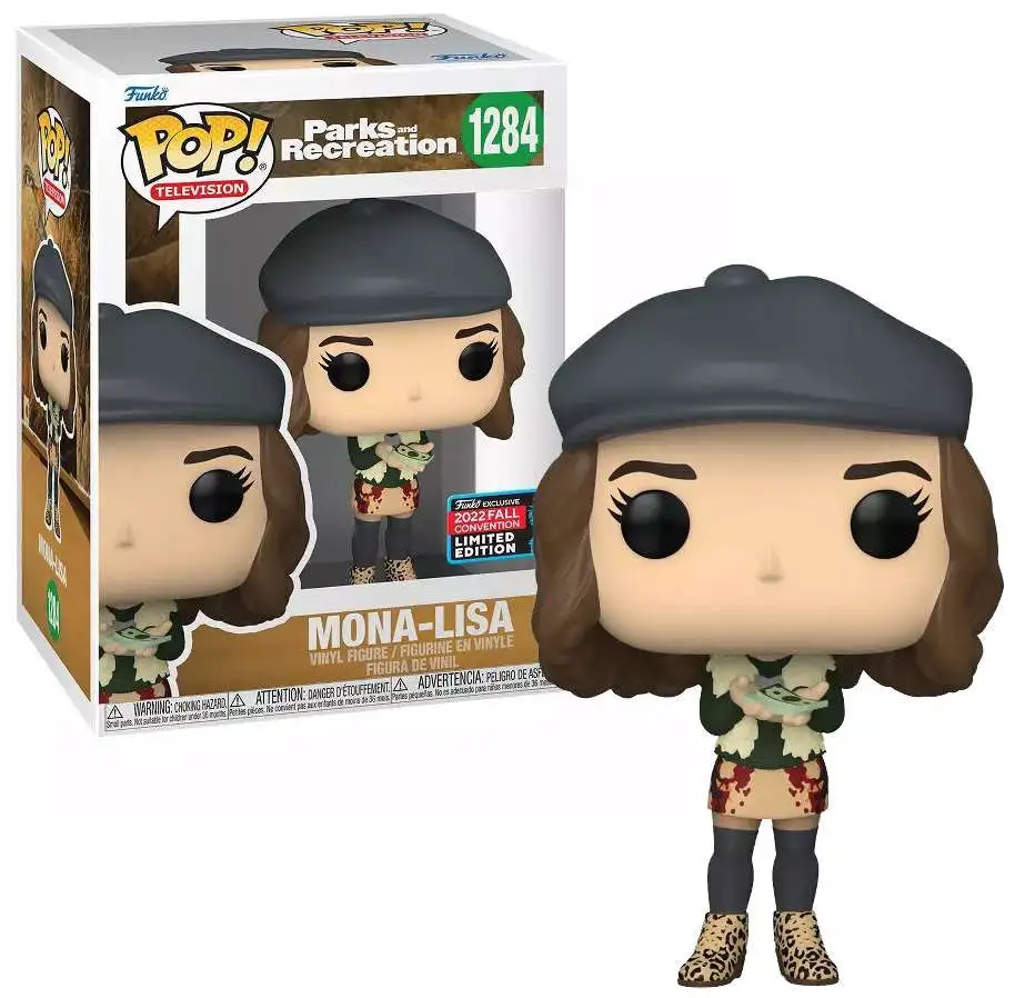 Funko Parks and Recreation POP! Television Mona-Lisa Exclusive Vinyl Figure  #1284