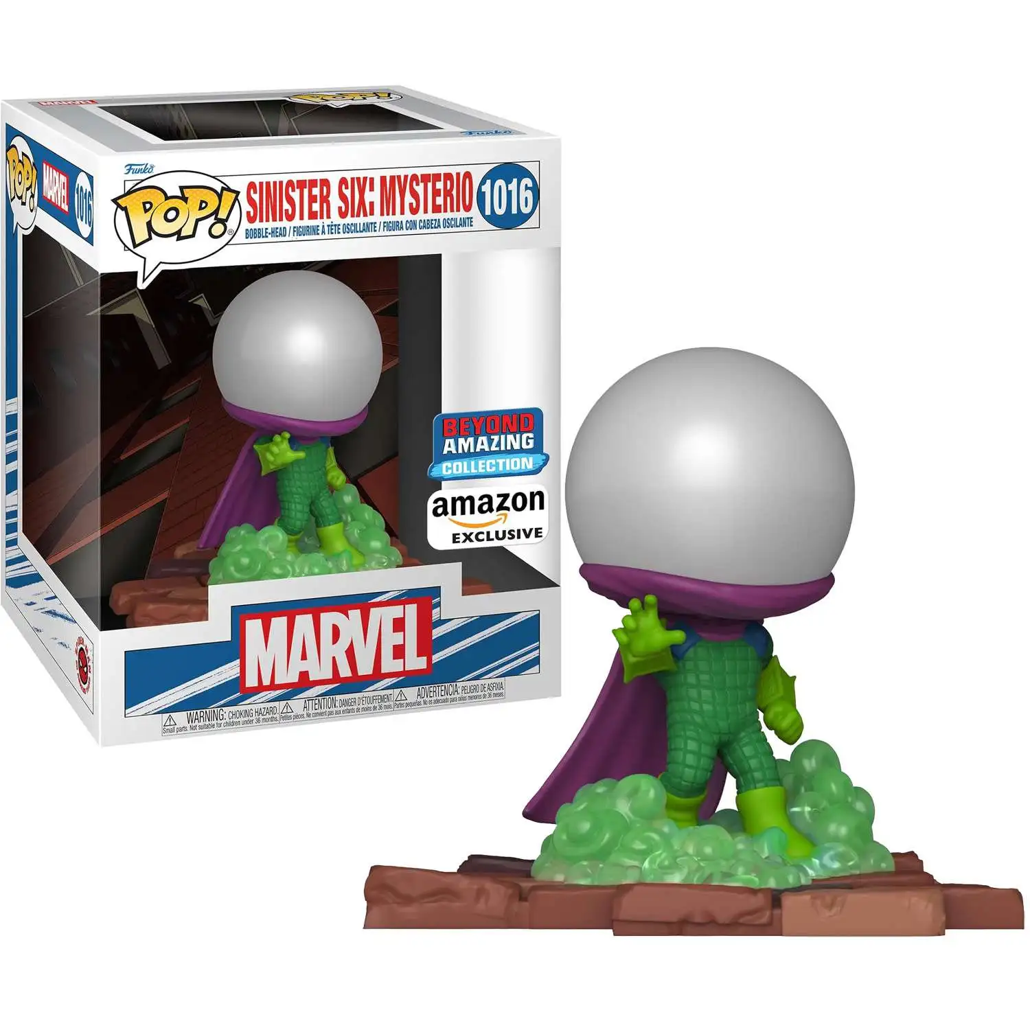 Funko POP! Marvel Sinister Six: Mysterio Exclusive Deluxe Vinyl Figure #1016
