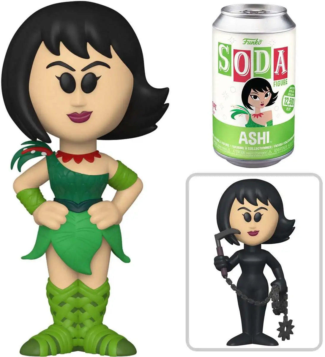 Funko Samurai Jack Vinyl Soda Ashi Figure [1 RANDOM Figure, Look For The Chase!]