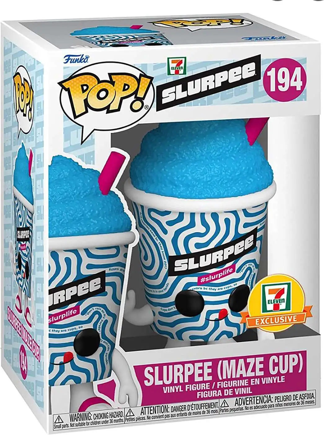 Funko 7 Eleven POP! Slurpee Exclusive Vinyl Figure #194 [Maze Cup]