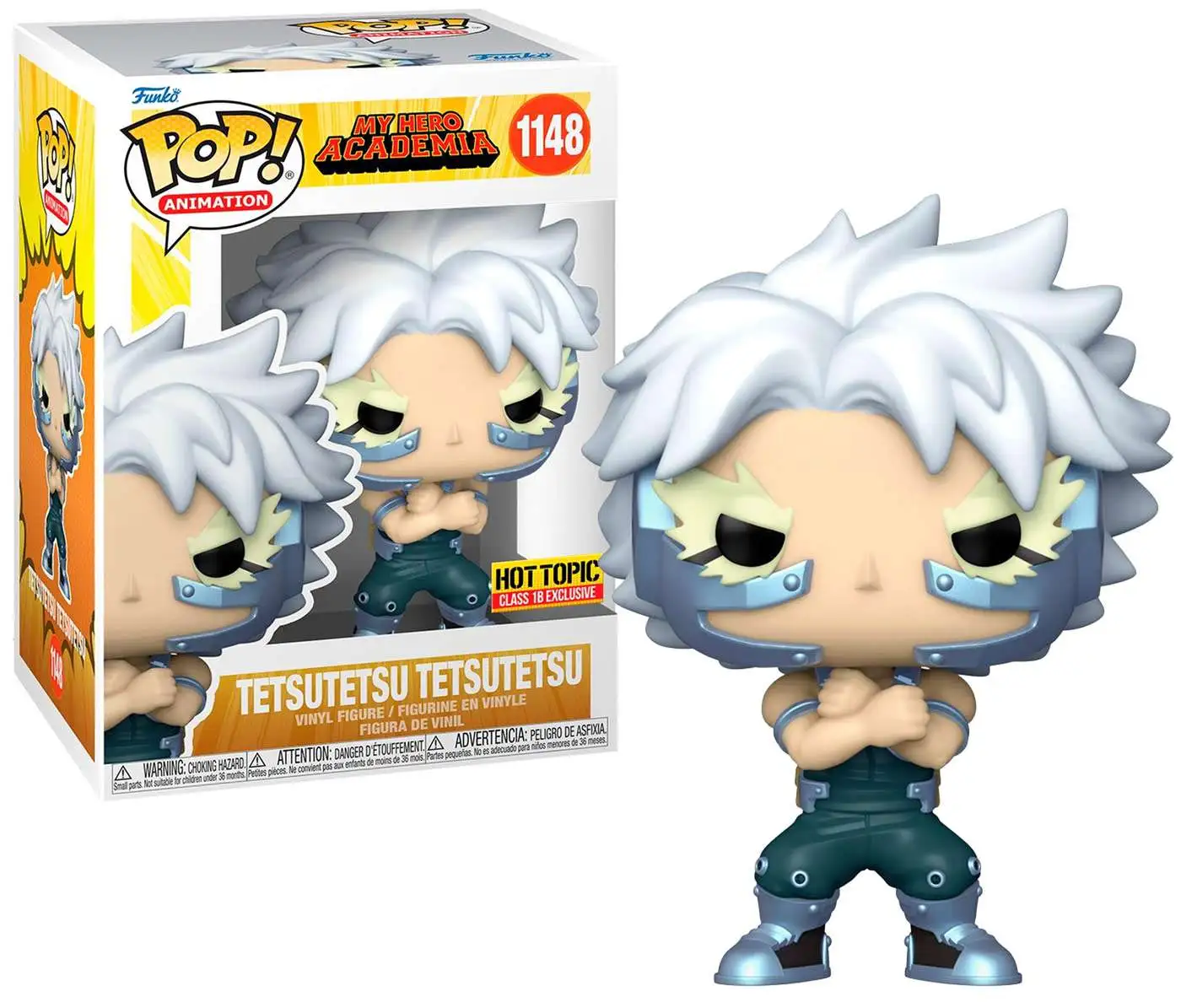 Funko My Hero Academia POP! Animation Tetsutetsu Tetsutetsu Exclusive Vinyl Figure [Damaged Package]