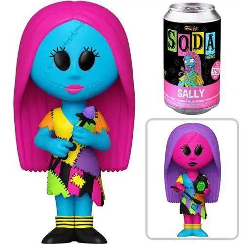 Funko The Nightmare Before Christmas Vinyl Soda Sally Limited Edition of 12,500! Figure [Blacklight, 1 RANDOM Figure, Look For The Chase!]