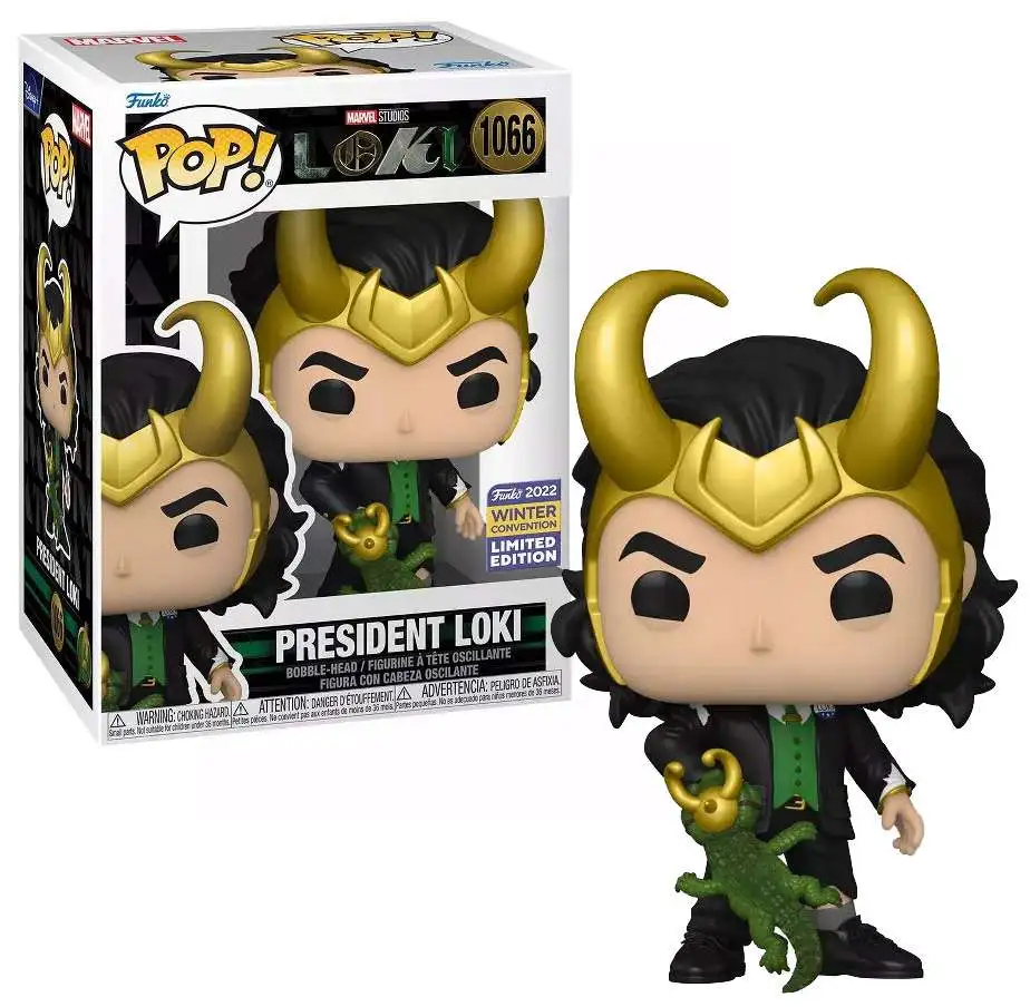 Funko Marvel Loki POP Marvel President Loki Exclusive Vinyl Bobble