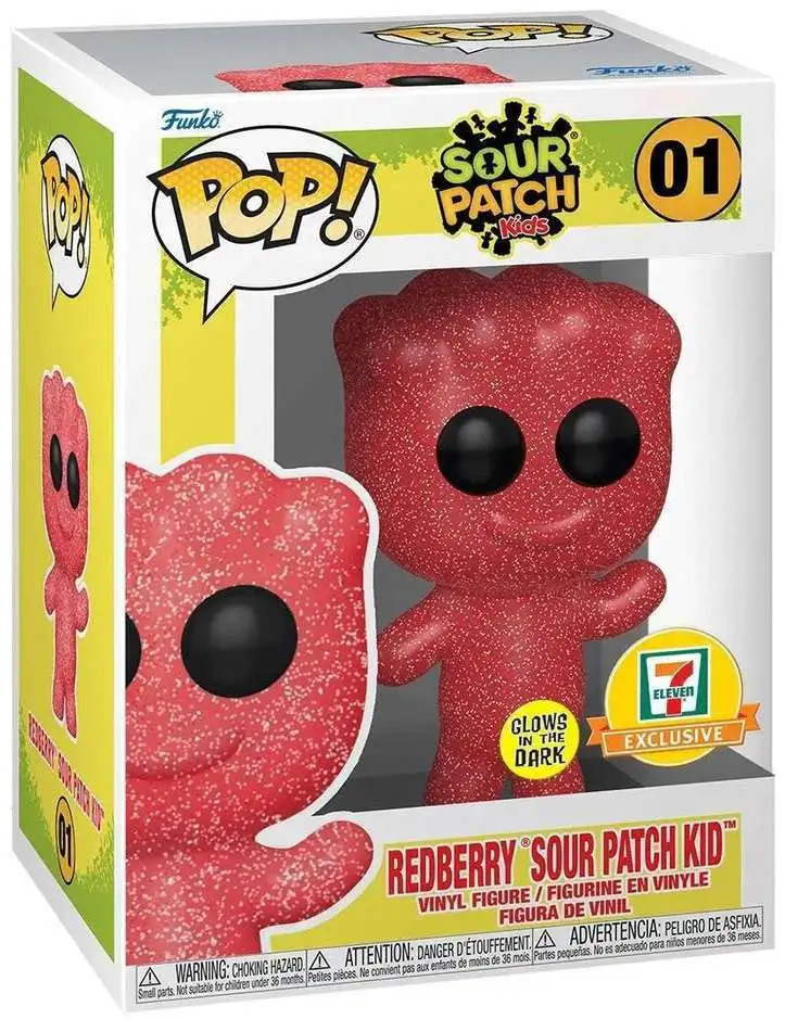 Funko 7 Eleven POP Redberry Sour Patch Kid Exclusive Vinyl Figure - ToyWiz