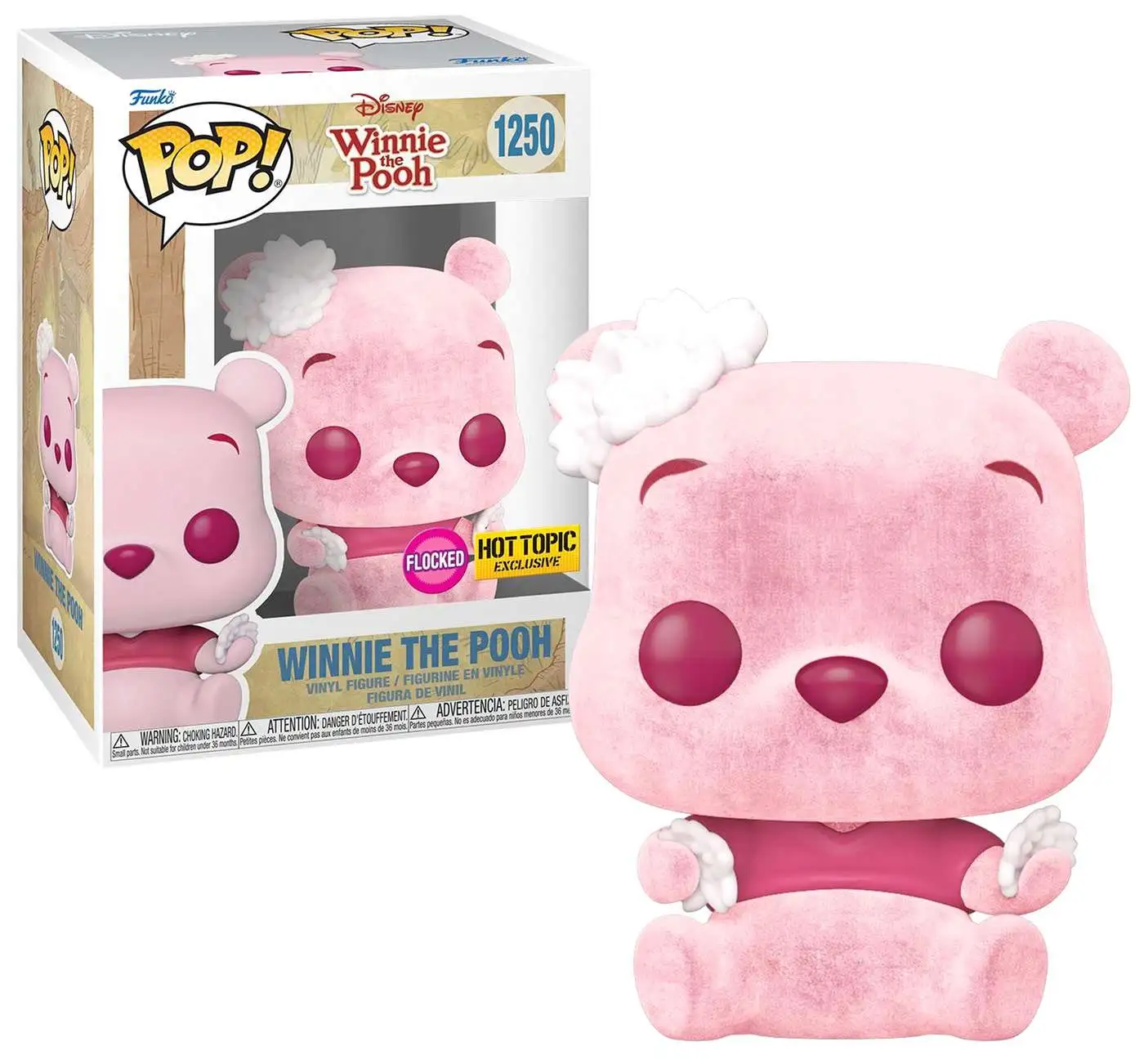 Funko POP! Disney Winnie the Pooh Exclusive Vinyl Figure [Cherry Blossom, Flocked]