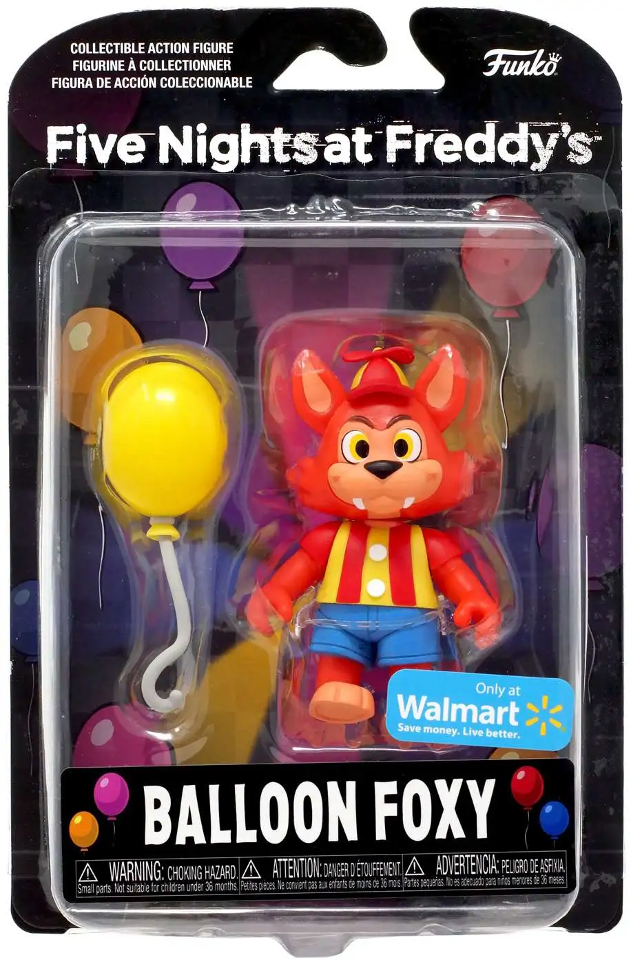 Funko Five Nights at Freddys Balloon Foxy Exclusive Action Figure - ToyWiz