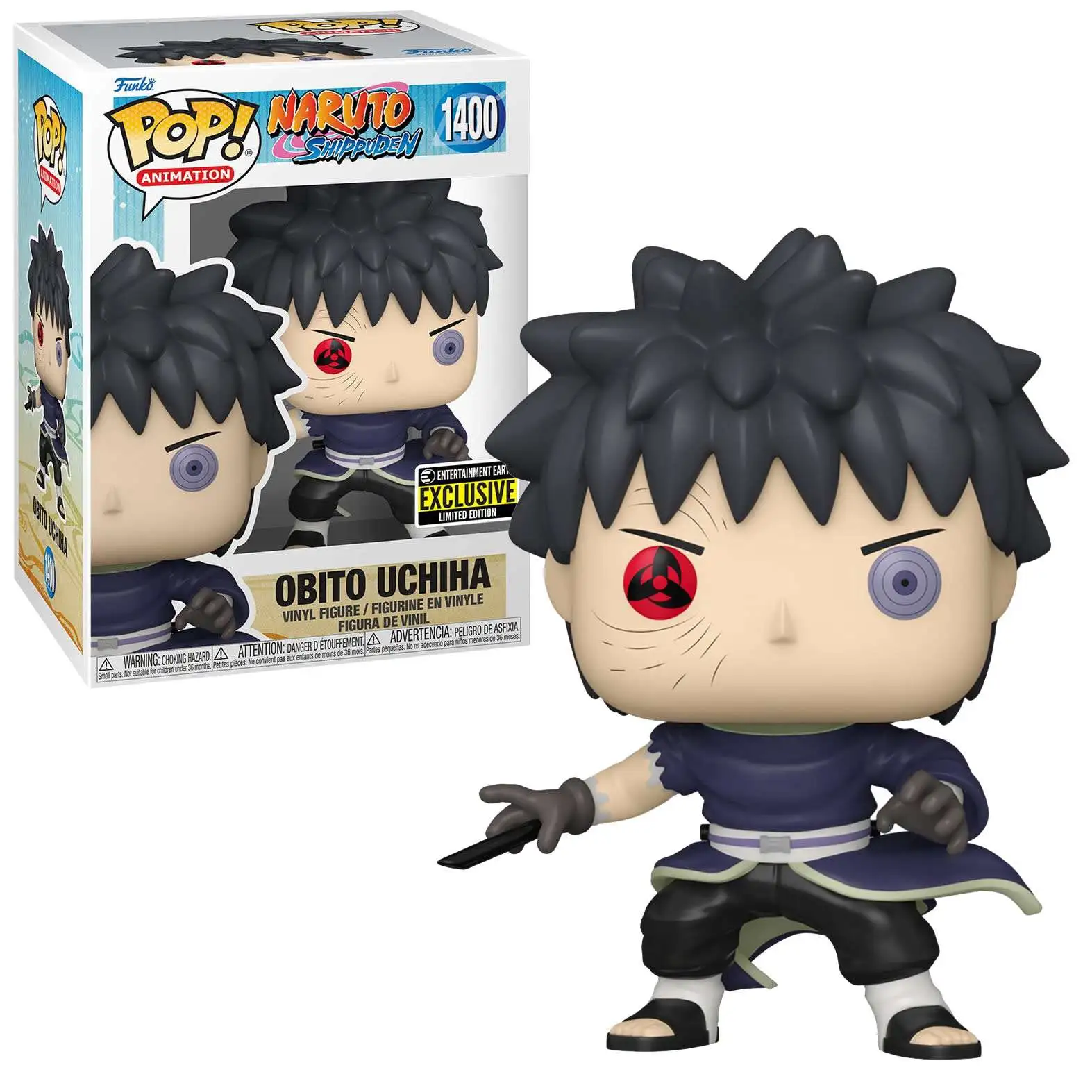 Funko Naruto POP! Animation Obito Uchiha Exclusive Vinyl Figure [Damaged Package]