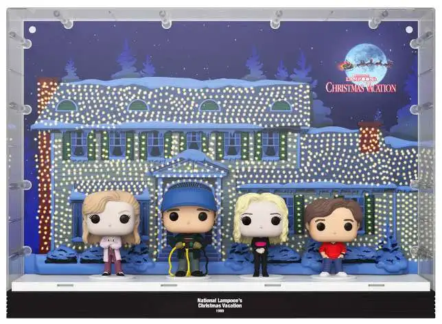 Funko National Lampoon's Christmas Vacation POP! Deluxe Moment Ellen,  Clark, Audrey & Russell Exclusive Vinyl Figure