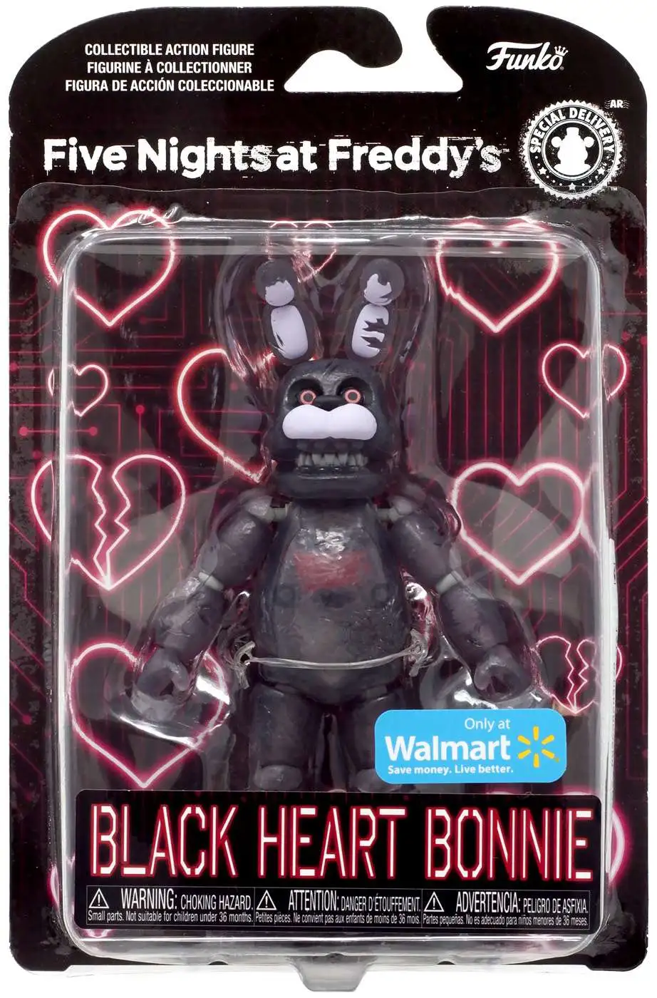 Funko Five Nights at Freddys Black Heart Bonnie Exclusive Action