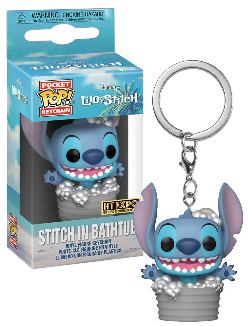 Funko Disney Lilo & Stitch Pocket Pop! Stitch Keychain