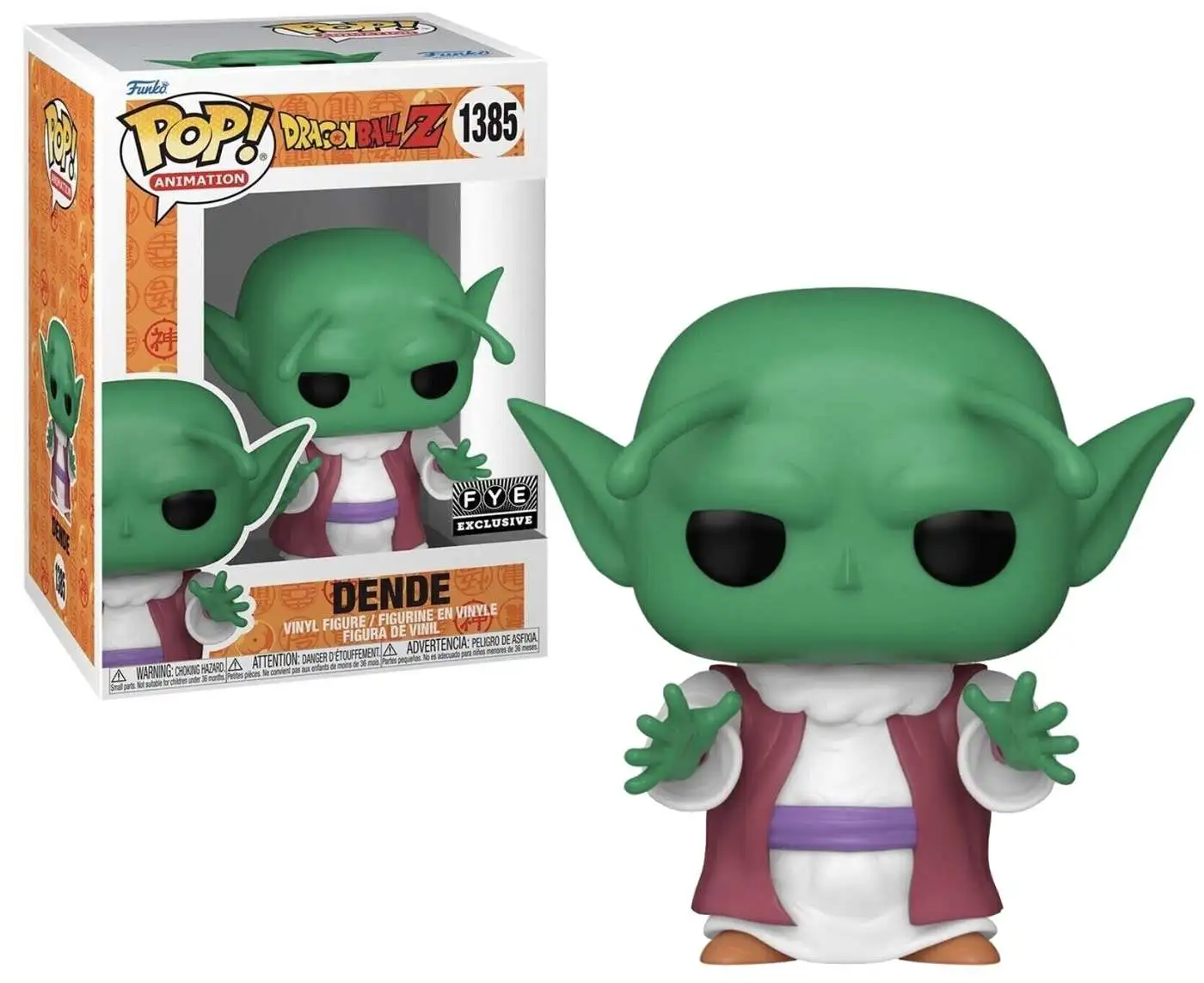 Funko Dragon Ball Z POP! Animation Dende Exclusive Vinyl Figure #1385