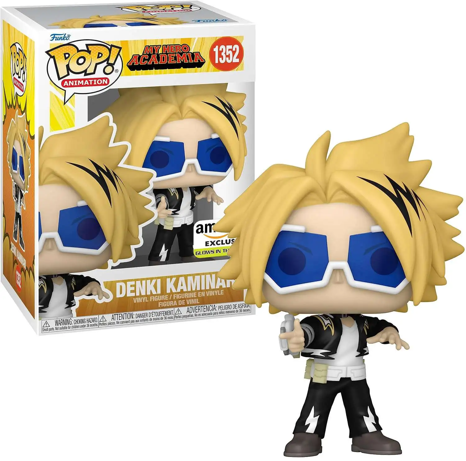 Funko My Hero Academia POP Animation Denki Kaminari Exclusive Vinyl ...