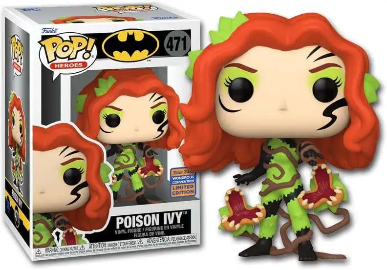 Funko DC POP! Heroes Poison Ivy Exclusive Vinyl Figure #471