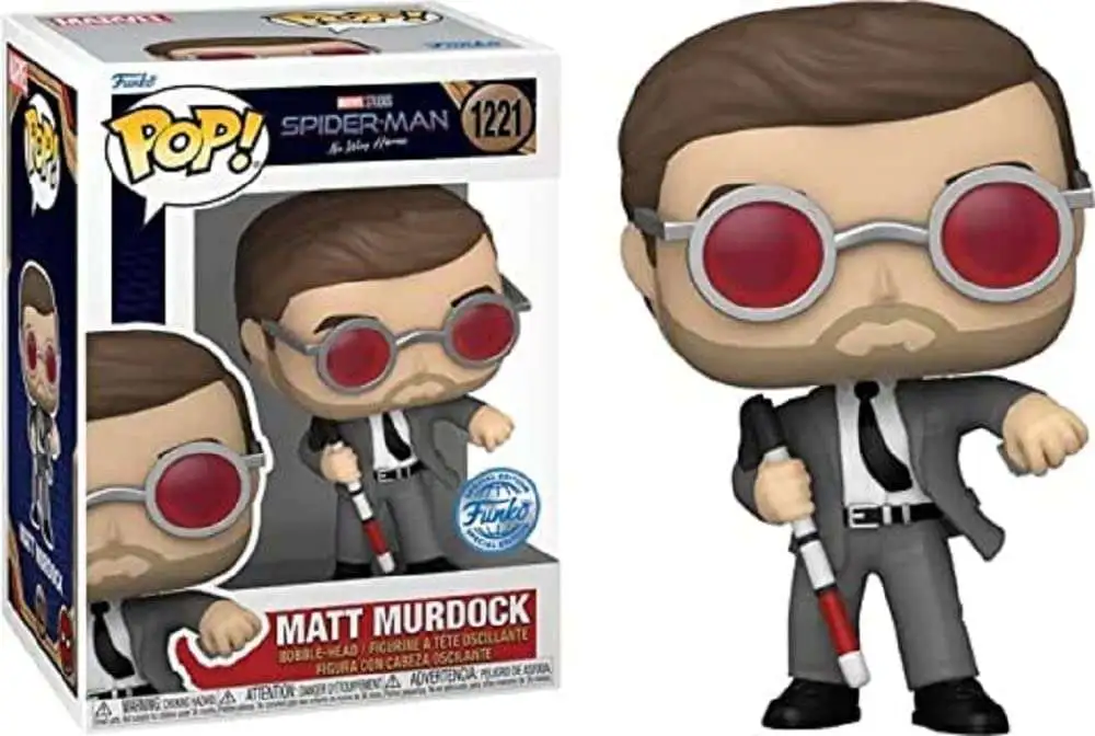 Funko Marvel Spider-Man No Way Home Matt Murdock Exclusive Vinyl Figure #1221
