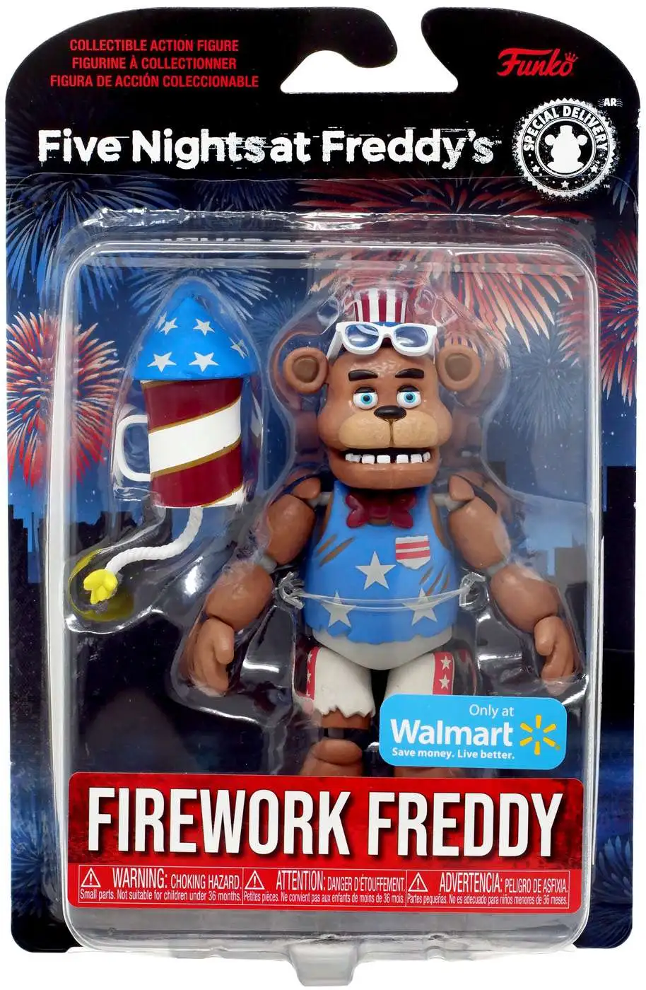 Funko Five Nights at Freddys AR Special Delivery Freddy Frostbear Exclusive  Action Figure - ToyWiz