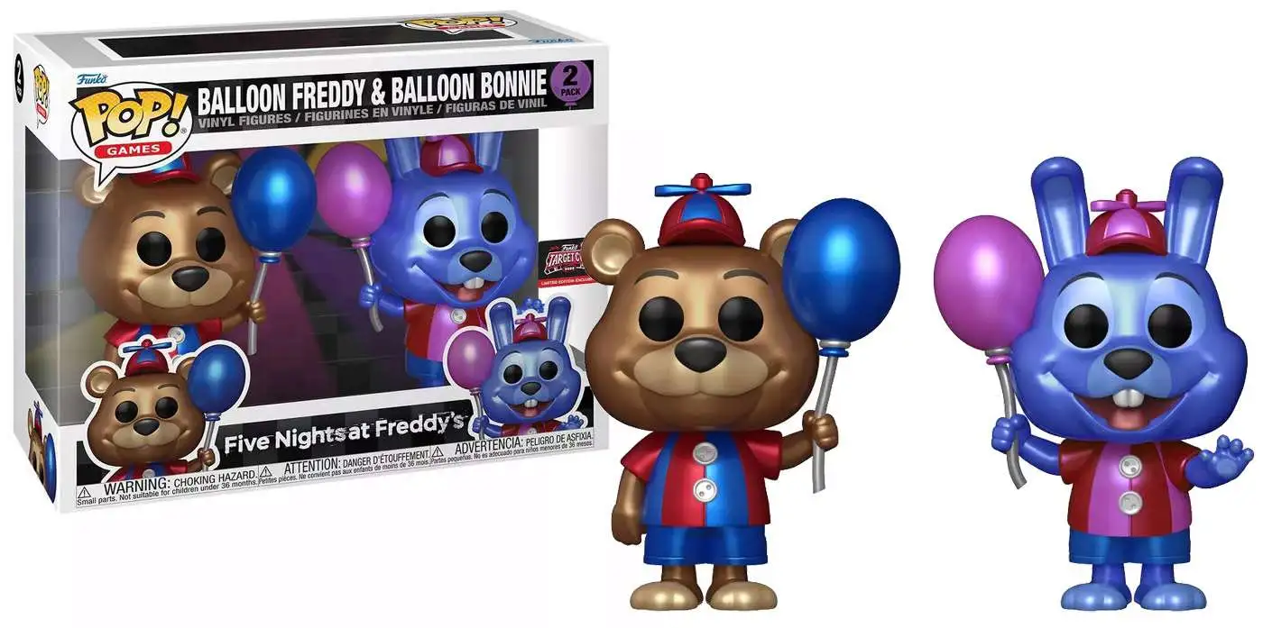 Five Nights At Freddys Toy Bonnie & Baby 2 Pack Action Figure