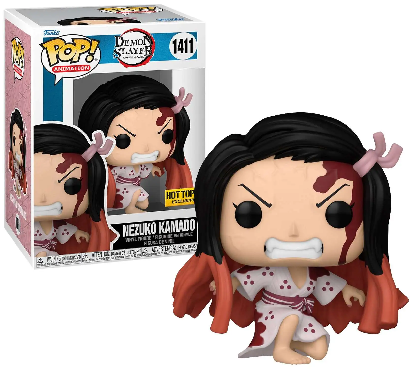 Funko Pop Animation #1264 Nezuko Kamado Running Demon Slayer Box