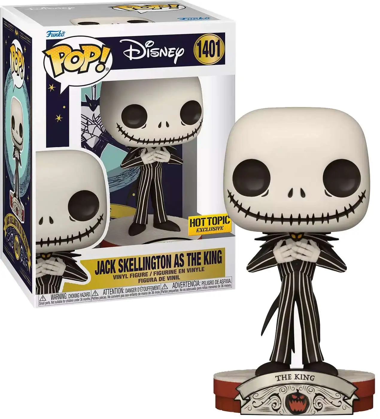 Link in Image Caption] Disney Pop! Classics Jack Skellington Funko 25th  Anniversary now available at Funko : r/funkopop