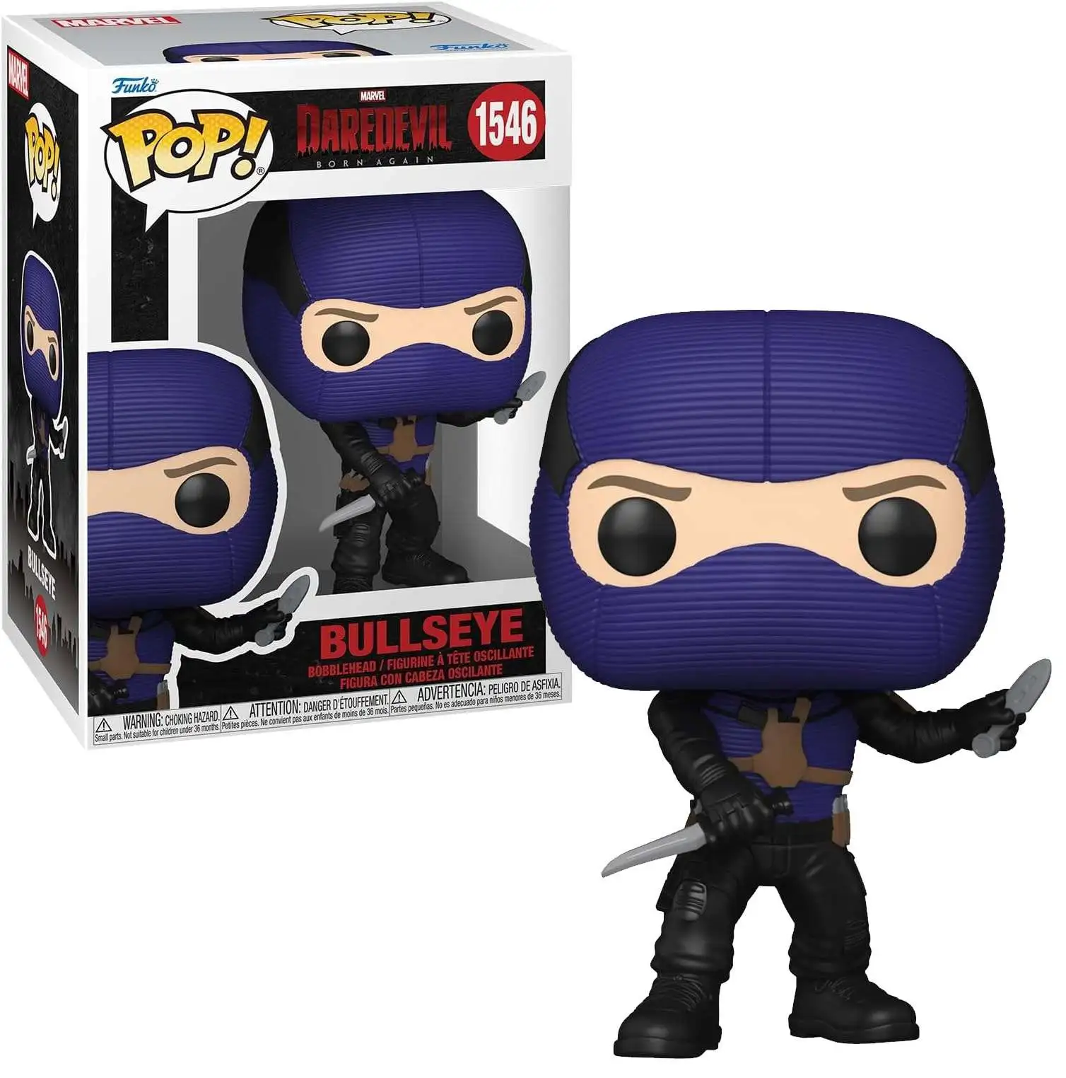 Funko Daredevil Born Again POP! Marvel Bullseye Vinyl Figure