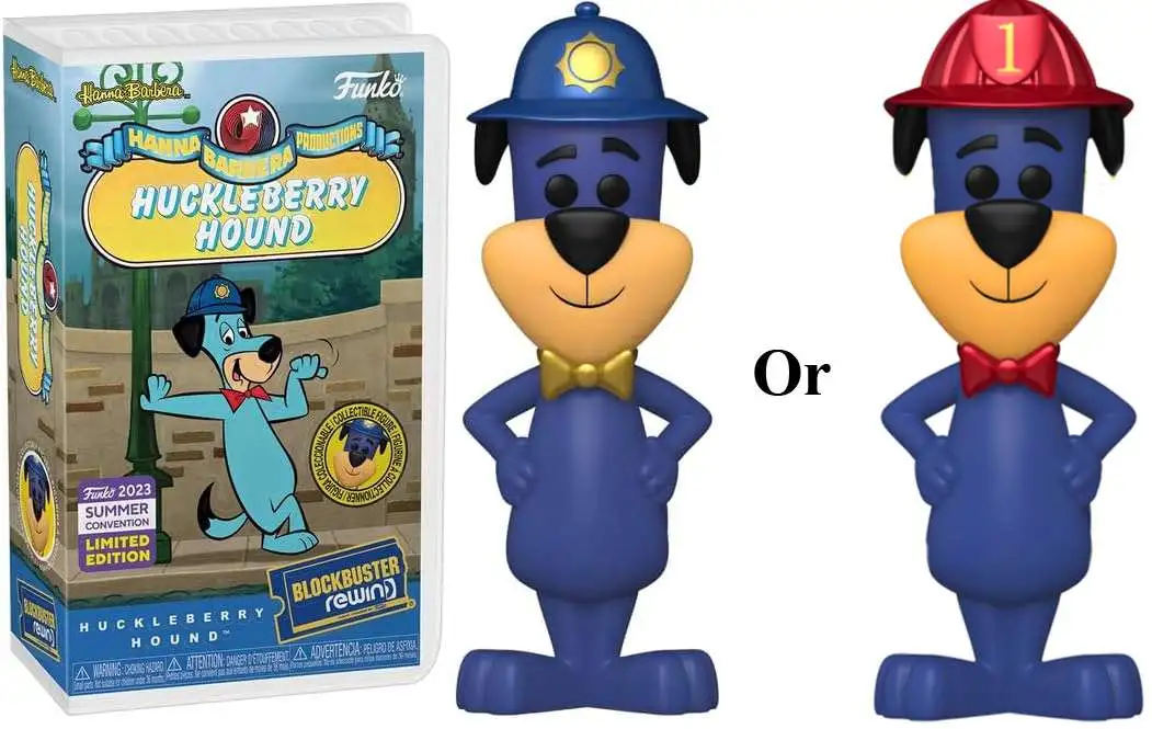 Funko Hanna-Barbera Blockbuster Rewind Huckleberry Hound Vinyl Figure [1 RANDOM Figure, Look For The Chase!]