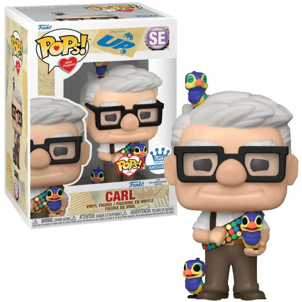 Funko Up POP Disney Carl Exclusive Vinyl Figure with Baby Snipes