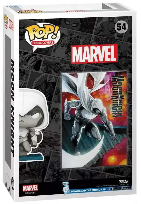 Funko Marvel POP Comic Covers Moon Knight Exclusive Vinyl