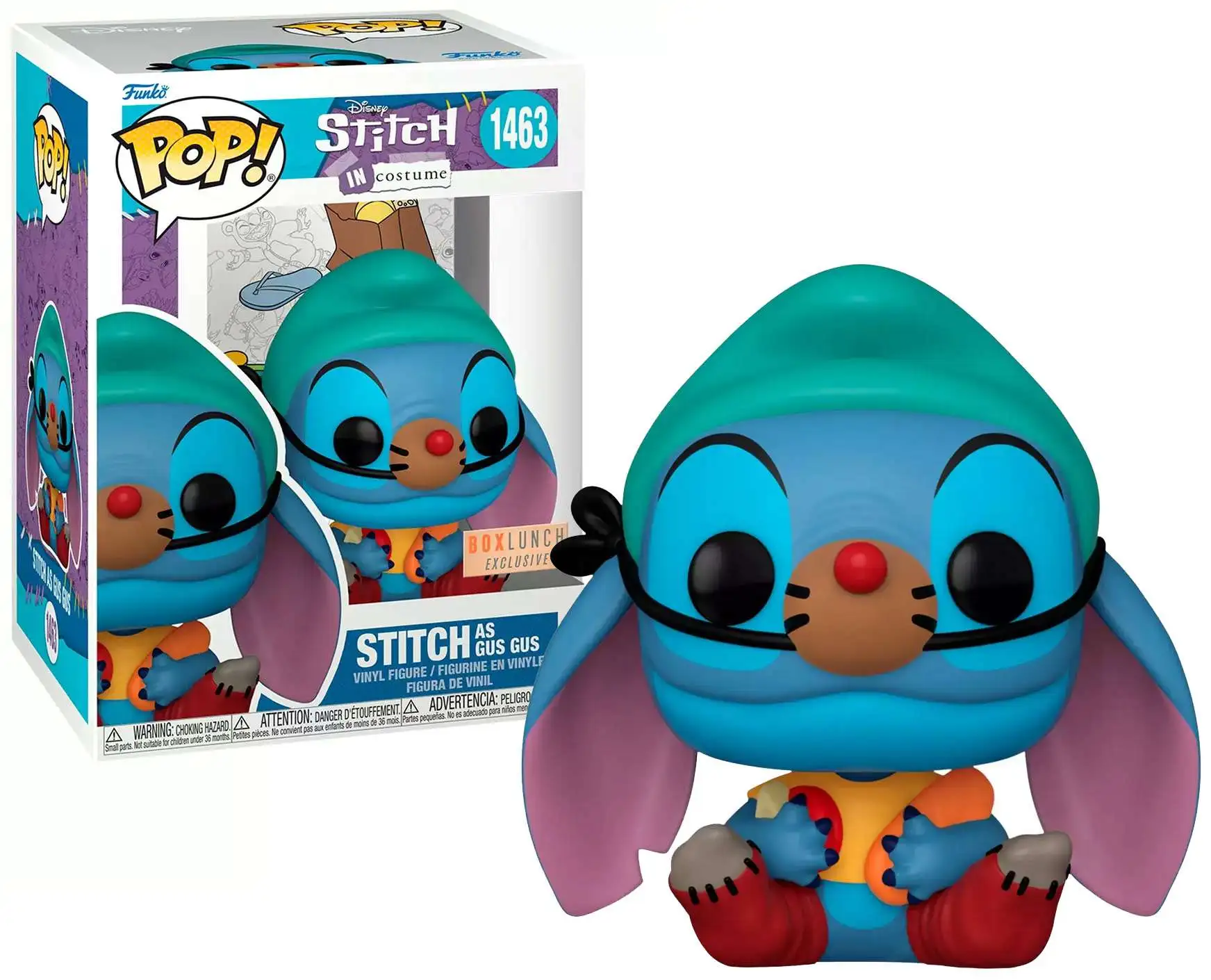 Funko Lilo & Stitch POP! Disney Stitch as Gus Exclusive Vinyl Figure #1463