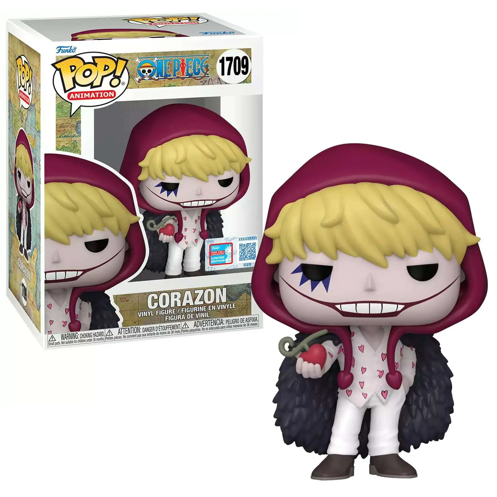 Funko One Piece POP! Animation Corazon Vinyl Figure #1709