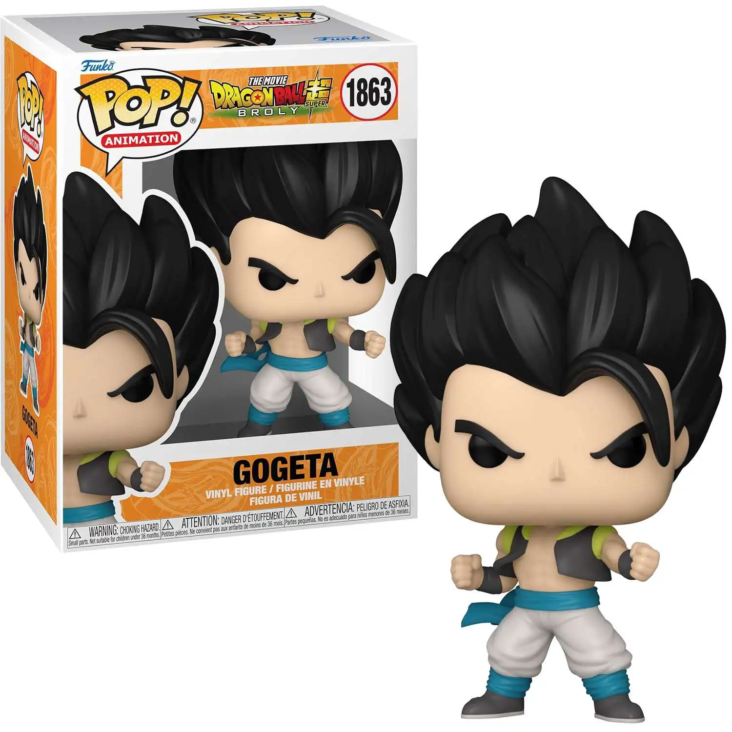 Funko Dragon Ball Super: Broly POP! Animation Gogeta Vinyl Figure