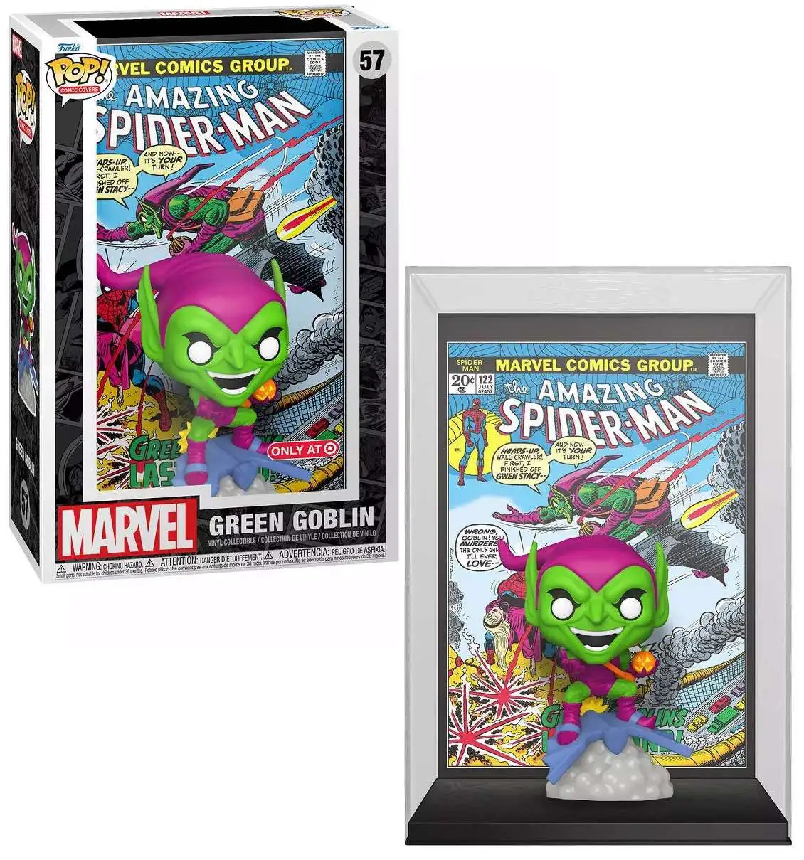 Funko Marvel The Amazing Spider-Man POP Comic Covers Green