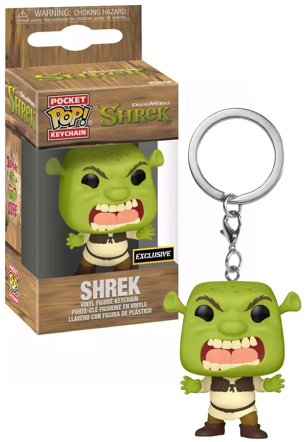 Funko 30th Anniversary Pocket POP! Keychain Shrek Exclusive Keychain