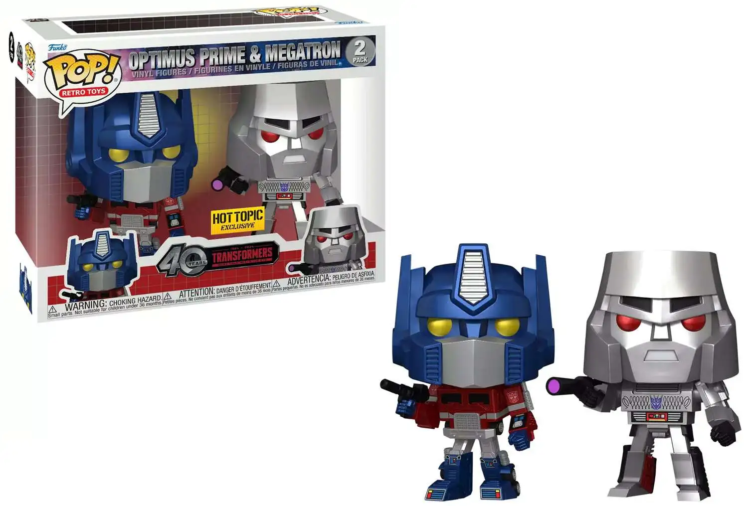 Funko Pop! Transformers Freddy Funko as shops metallic Megatron