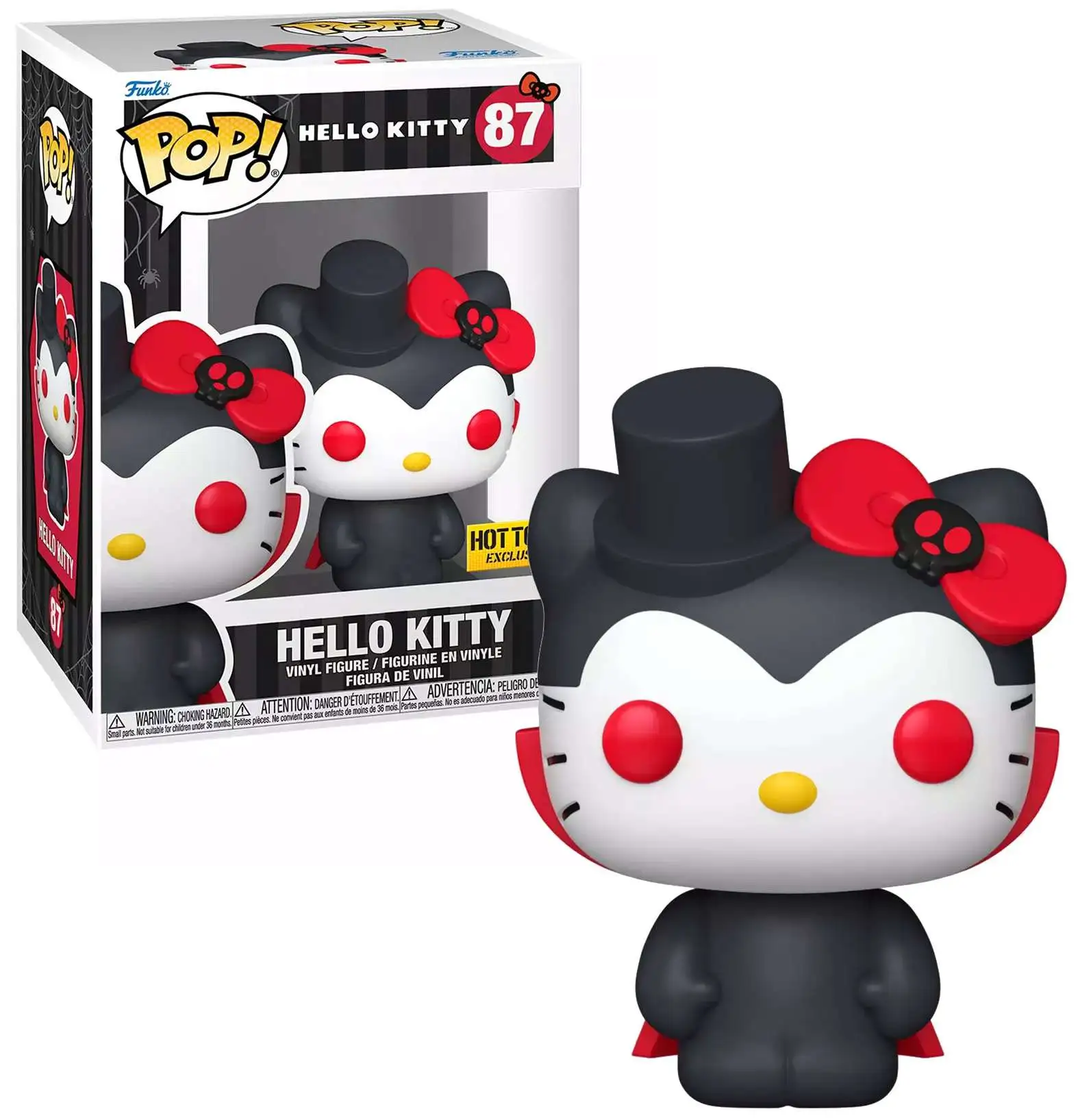 Funko Sanrio Hello Kitty & Friends POP! Animation Hello Kitty Exclusive Vinyl Figure #87 [Dracula]